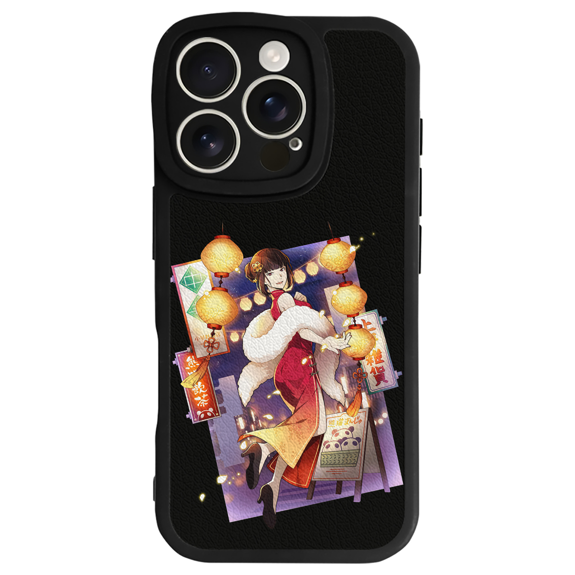 （画像用） 文豪ストレイドッグス Bungo Stray Dogs 【iPhone 16シリーズ対応】シリコンスマホケース（レザー調） 材質：シリコン